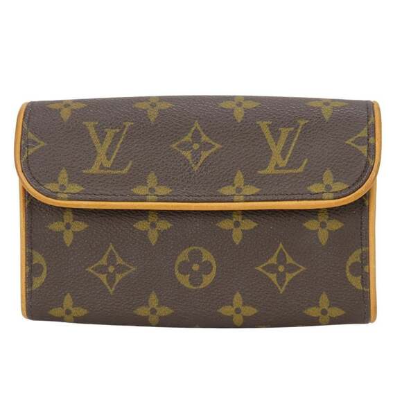 LOUIS VUITTON Brown Monogram Pochette Fanny Pack